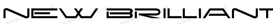 New Brilliant Regul字体转换